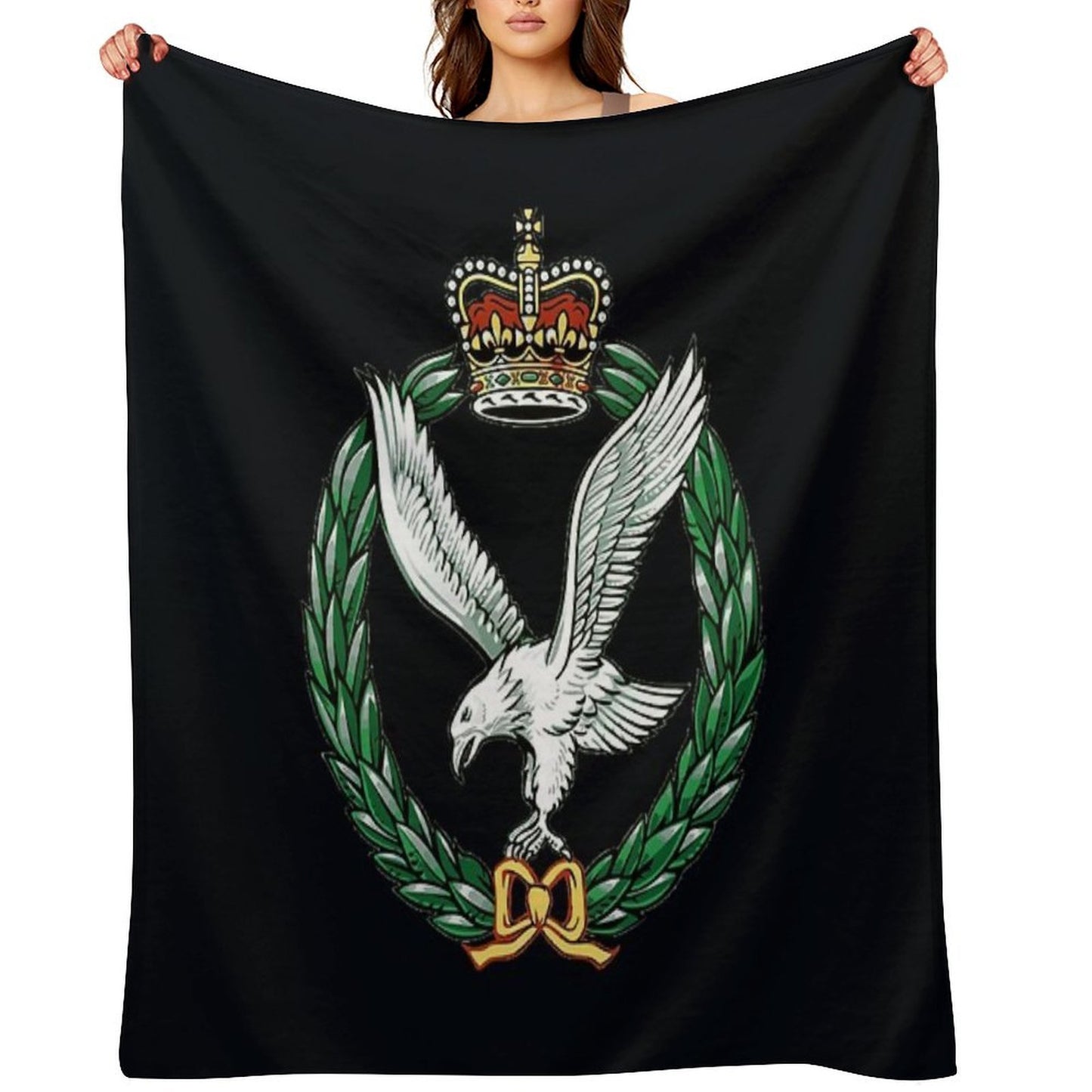 Army Air Corps (AAC) British Army Versatility Throw Blanket