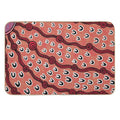 Authentic Aboriginal Art -  Non-Slip Bath Mat