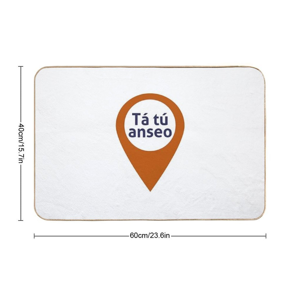 Tá Tú Anseo  Toxin-Free Bath Mat