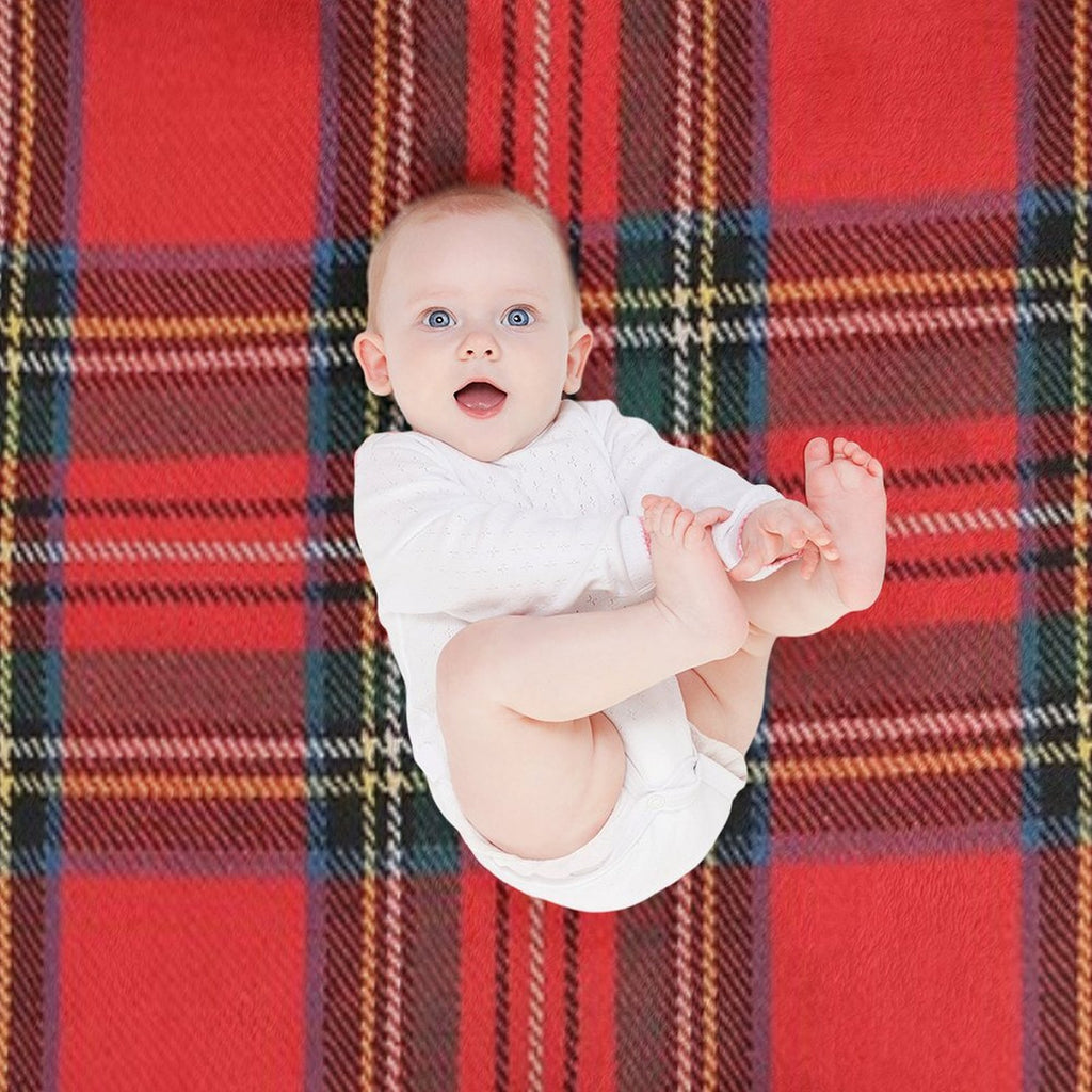 Royal Stewart Tartan Velvety-soft Throw Blanket