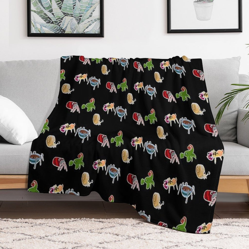 Bugsnax Best Of Bugsnax Pack For Fans Durable Throw Blanket