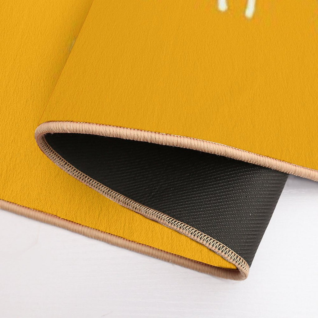 So Fresh And So Clean Yellow  Dirt-Trapping Bath Mat