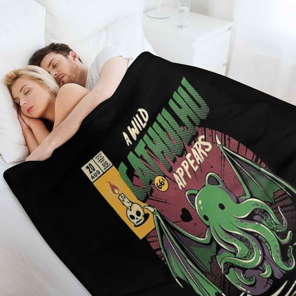 Cathulhu Versatility Throw Blanket