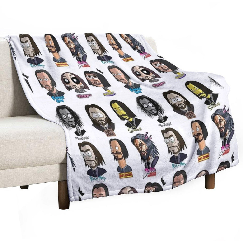 John Comfort Throw Blanket