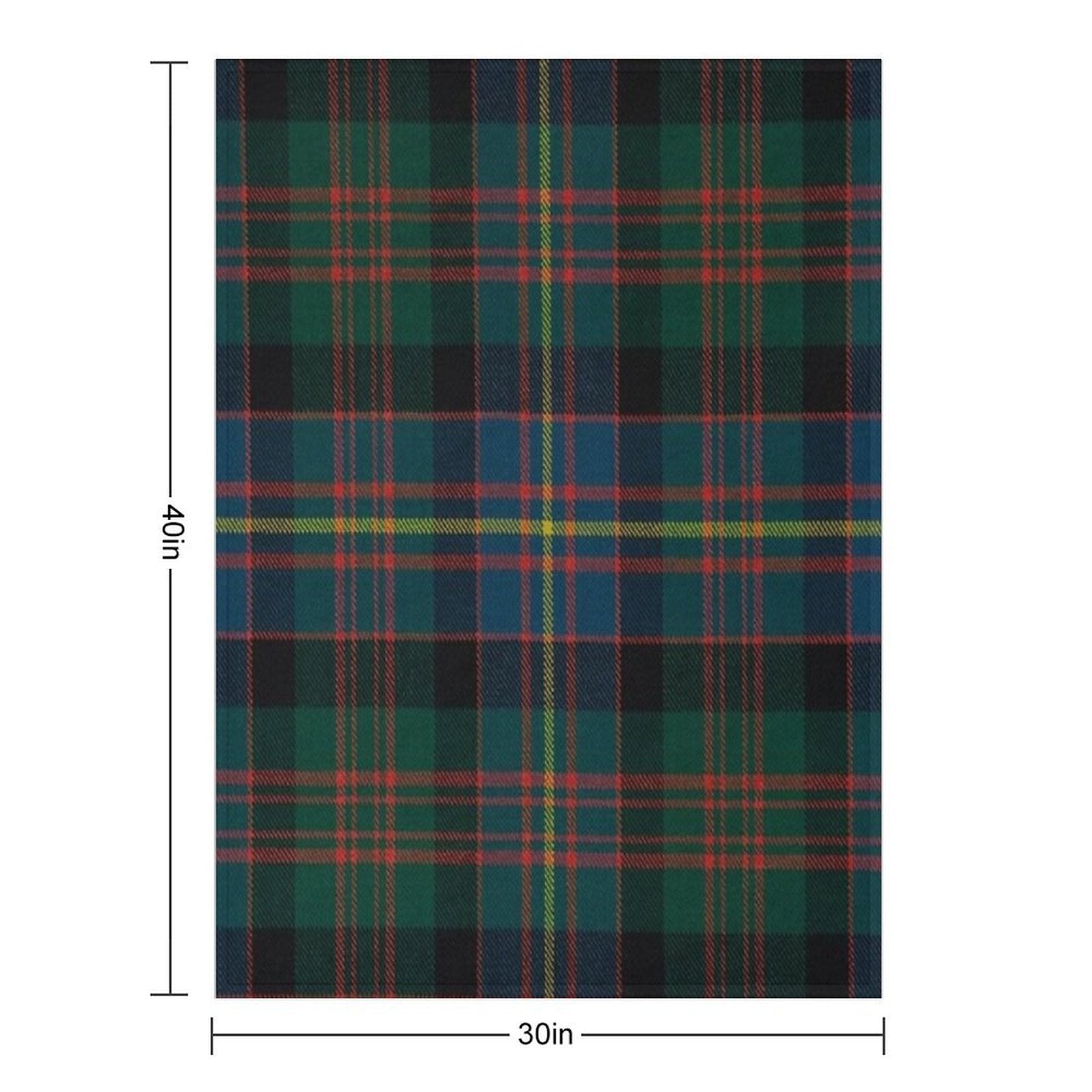 Cameron Of Erracht Scottish Tartan Anti-pilling Throw Blanket