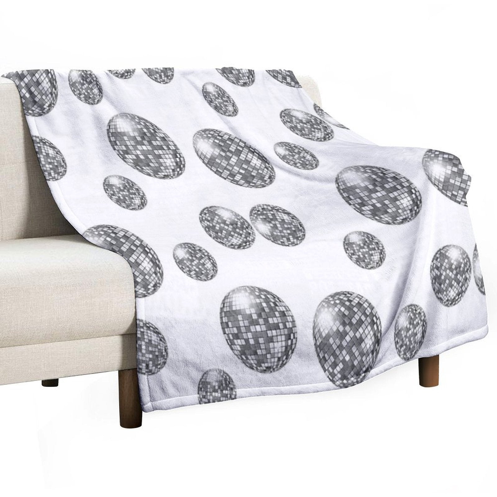 Disco Disco Party Party Disco Ball Velvety-soft Throw Blanket