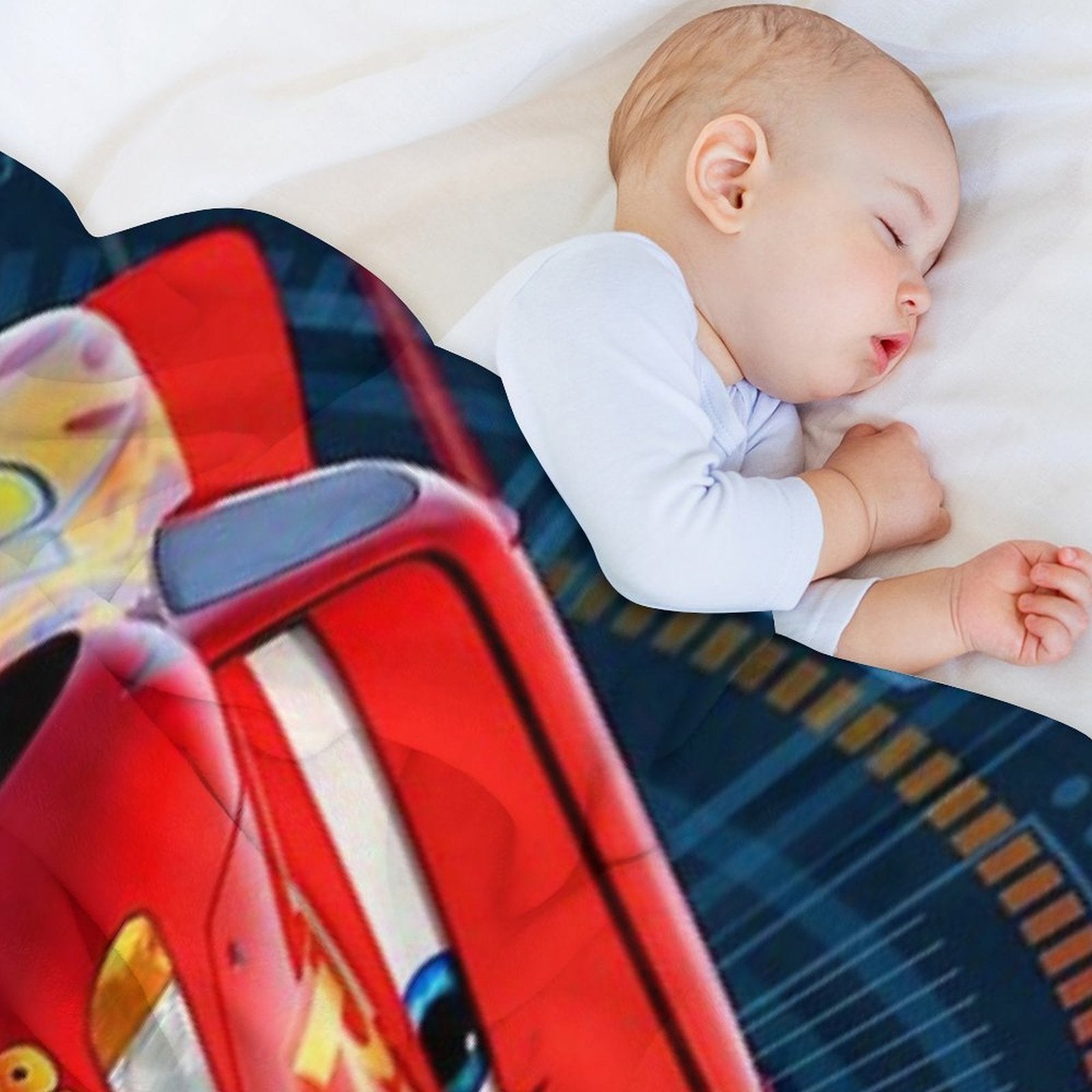 Lets Go Gaz in Car Machine-washable Throw Blanket