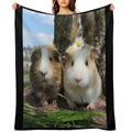 Guinea Pig – Cavy Collection – Model 01 Gift-ready Throw Blanket
