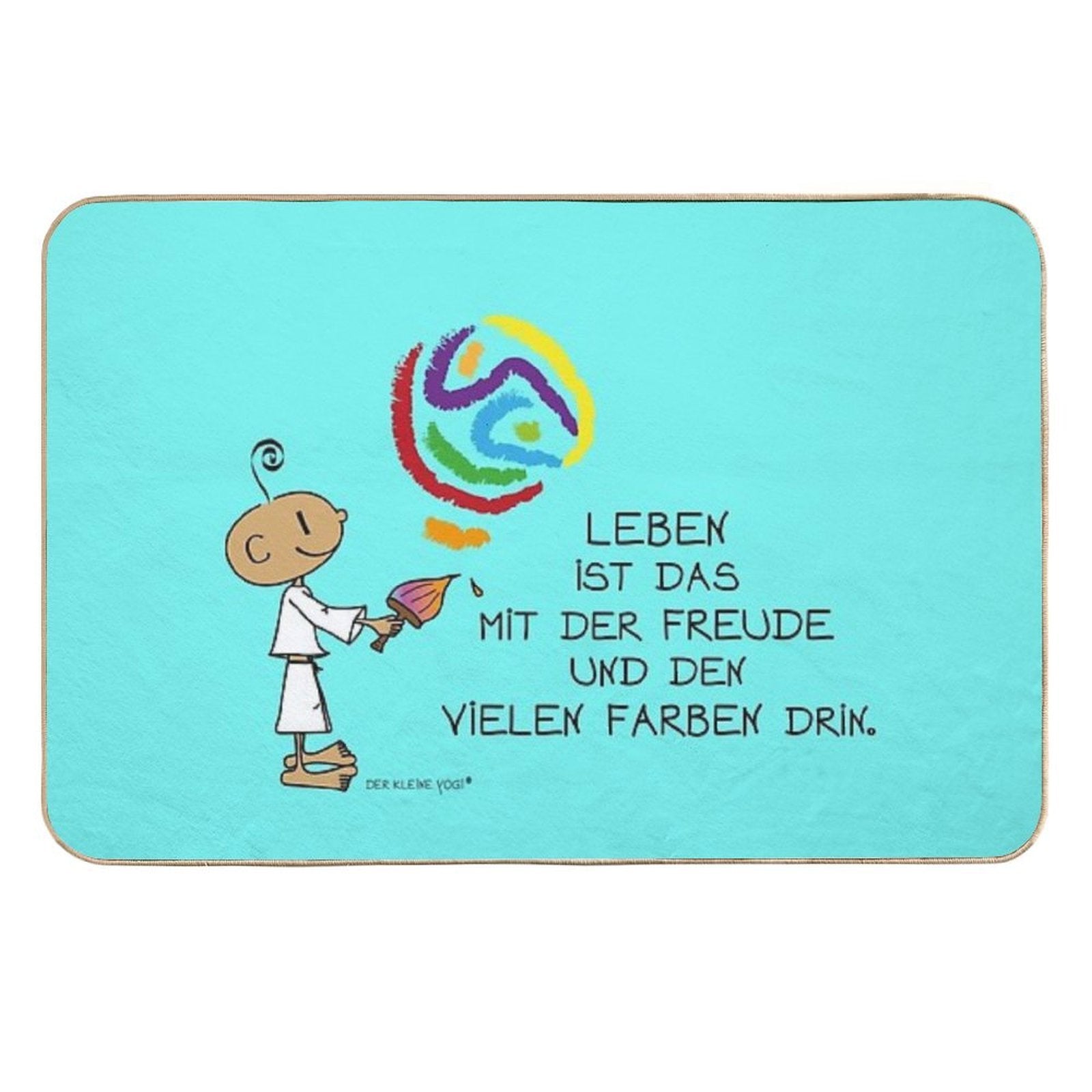 Life Is About Joy  Versatile Bath Mat