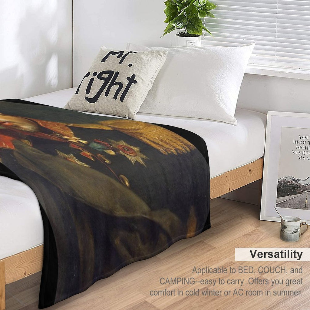 Brad Pitt - Replaceface Versatility Throw Blanket