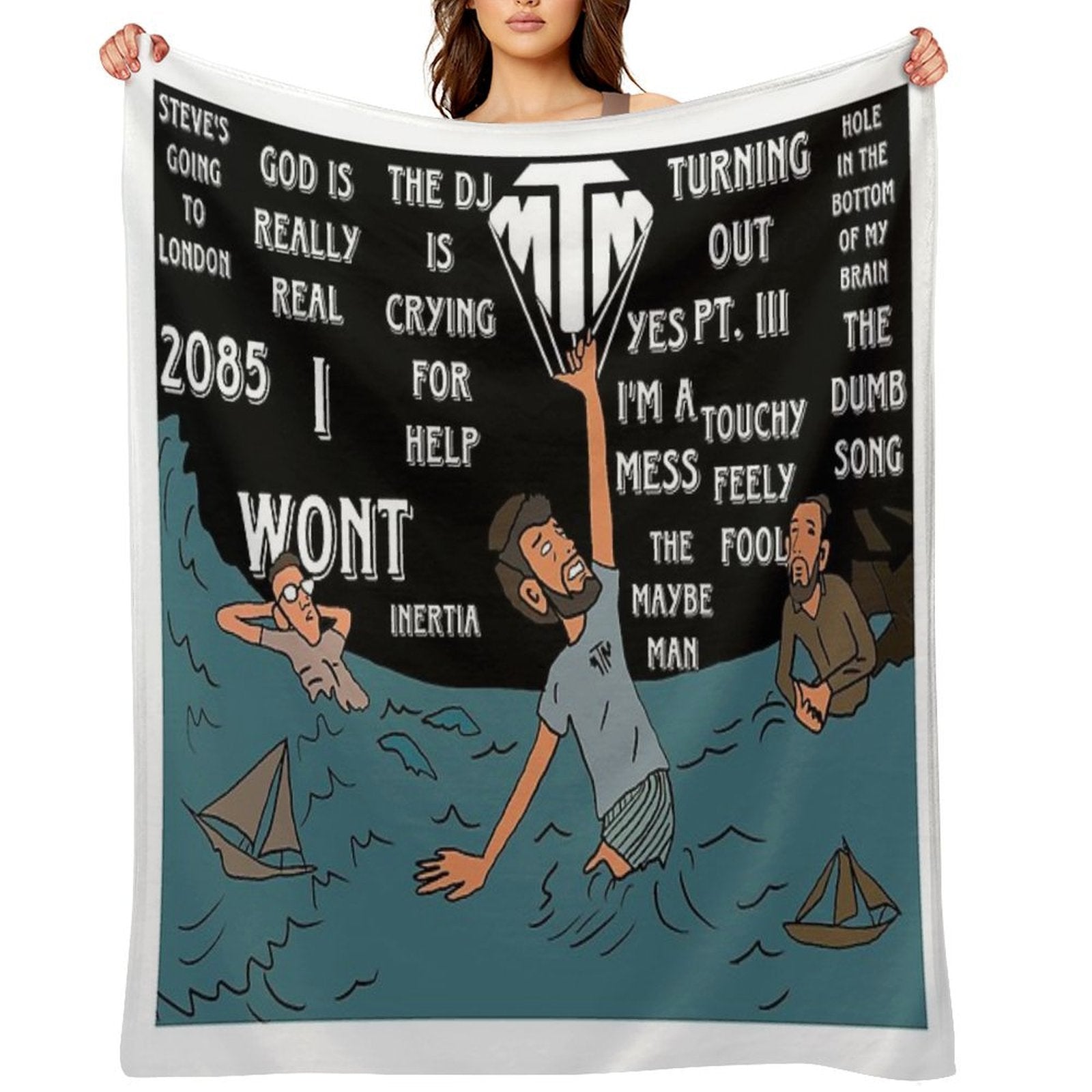 AJR The Maybe Man Multi-functional Throw Blanket
