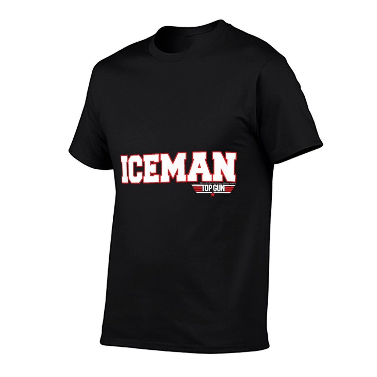 Top Gun Ice Man Name And Graphic Action Movie  Eco-friendly Material T-Shirt