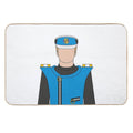 Captain Blue Icon  Dirt-Trapping Bath Mat