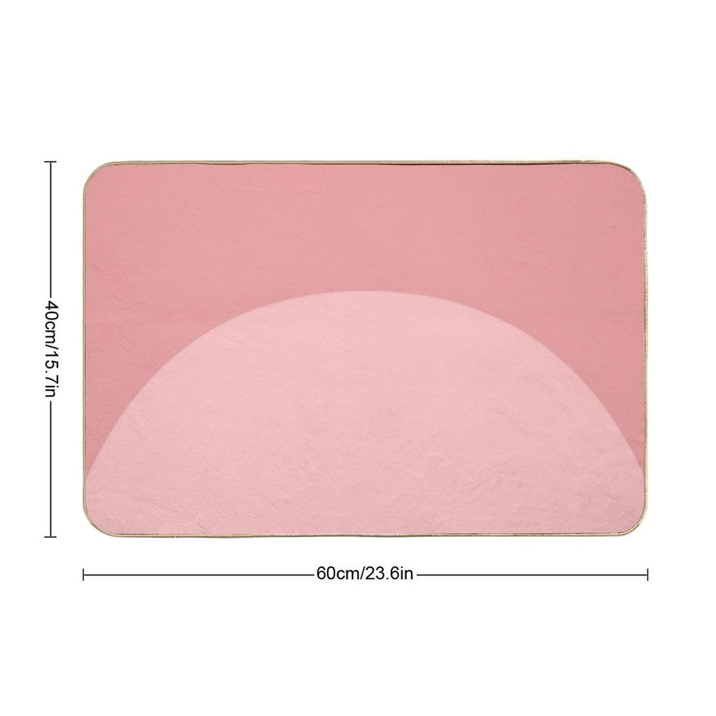 Pink Sun  Multi-Purpose Bath Mat