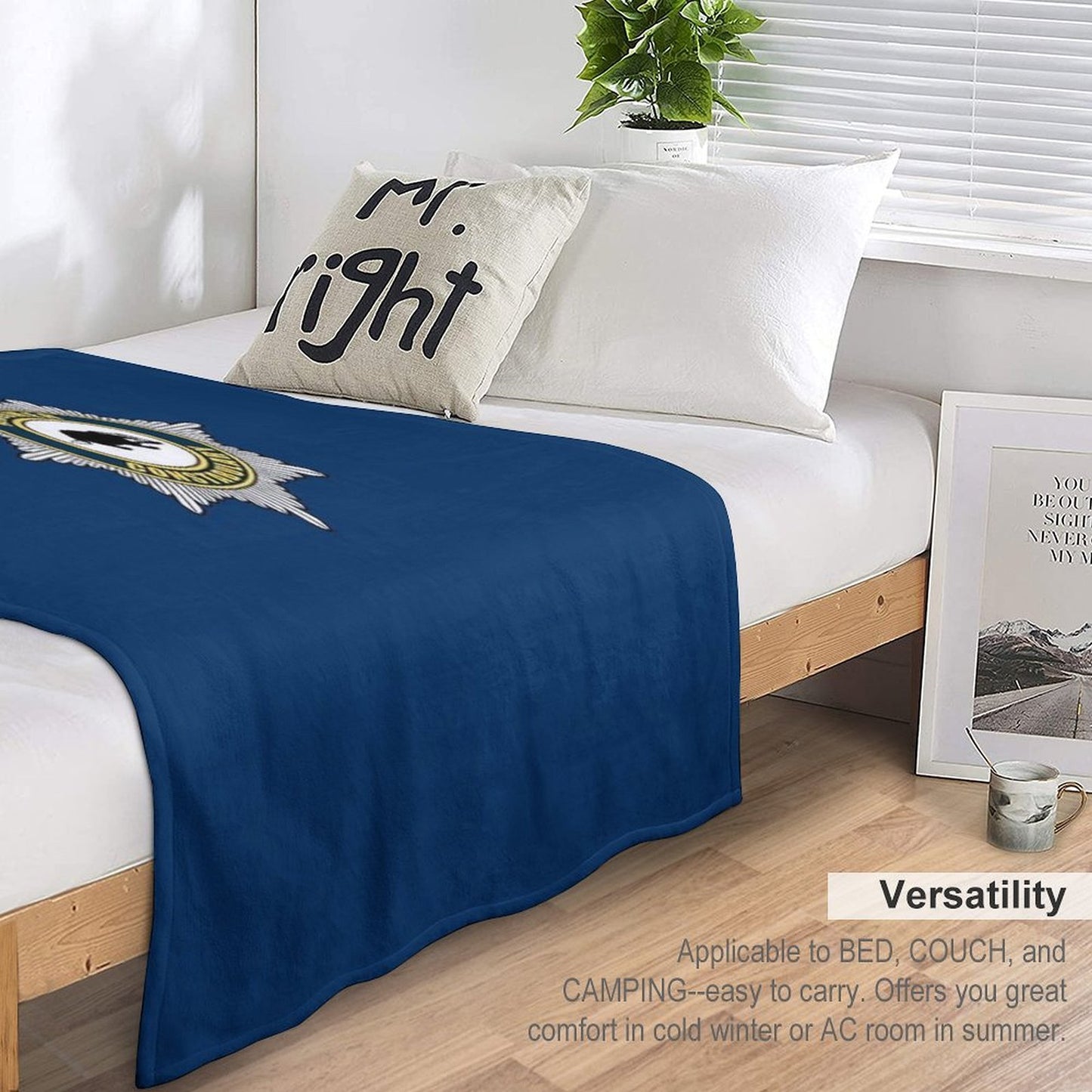 MIDSOMER CONSTABULARY Eco-conscious Throw Blanket