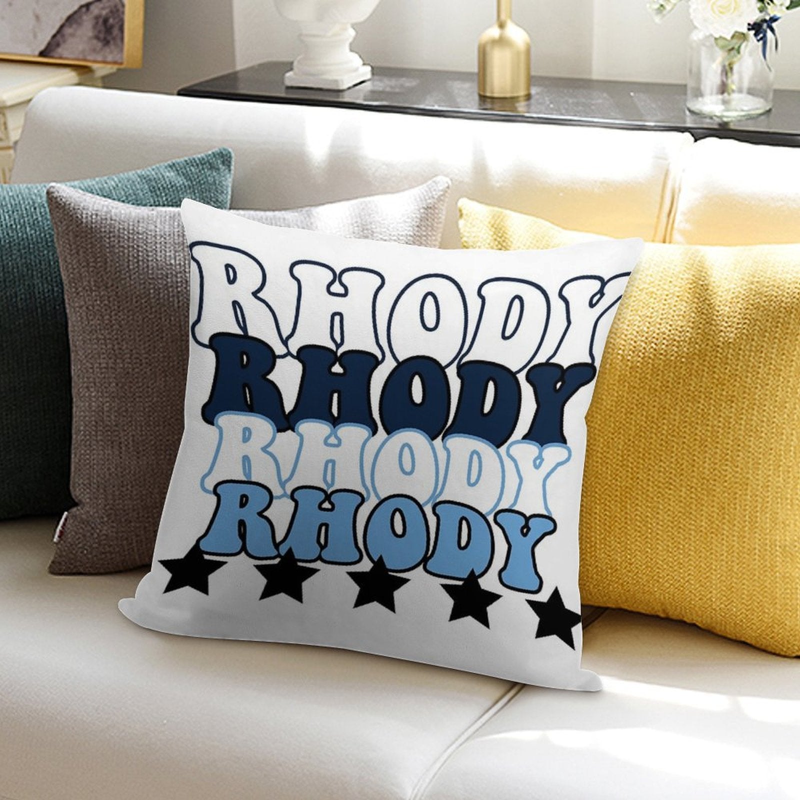 University of Rhode Island Pride Soft Anti-Pilling Throw Pillow