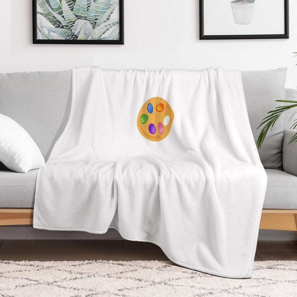 Artist Paint Palette Multi-functional Throw Blanket