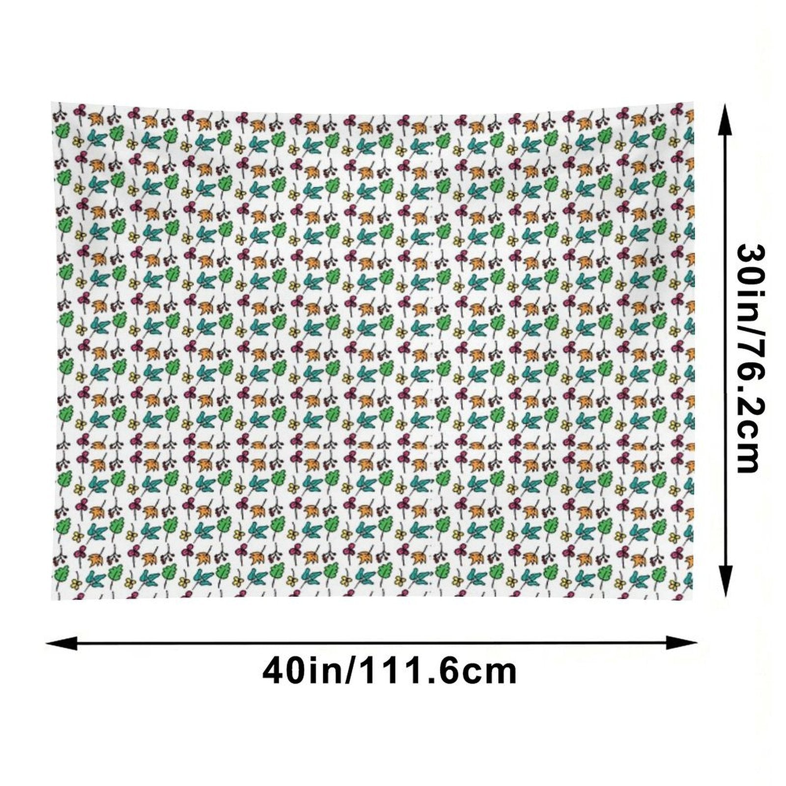 Autumn Leaves Pattern Tapestry