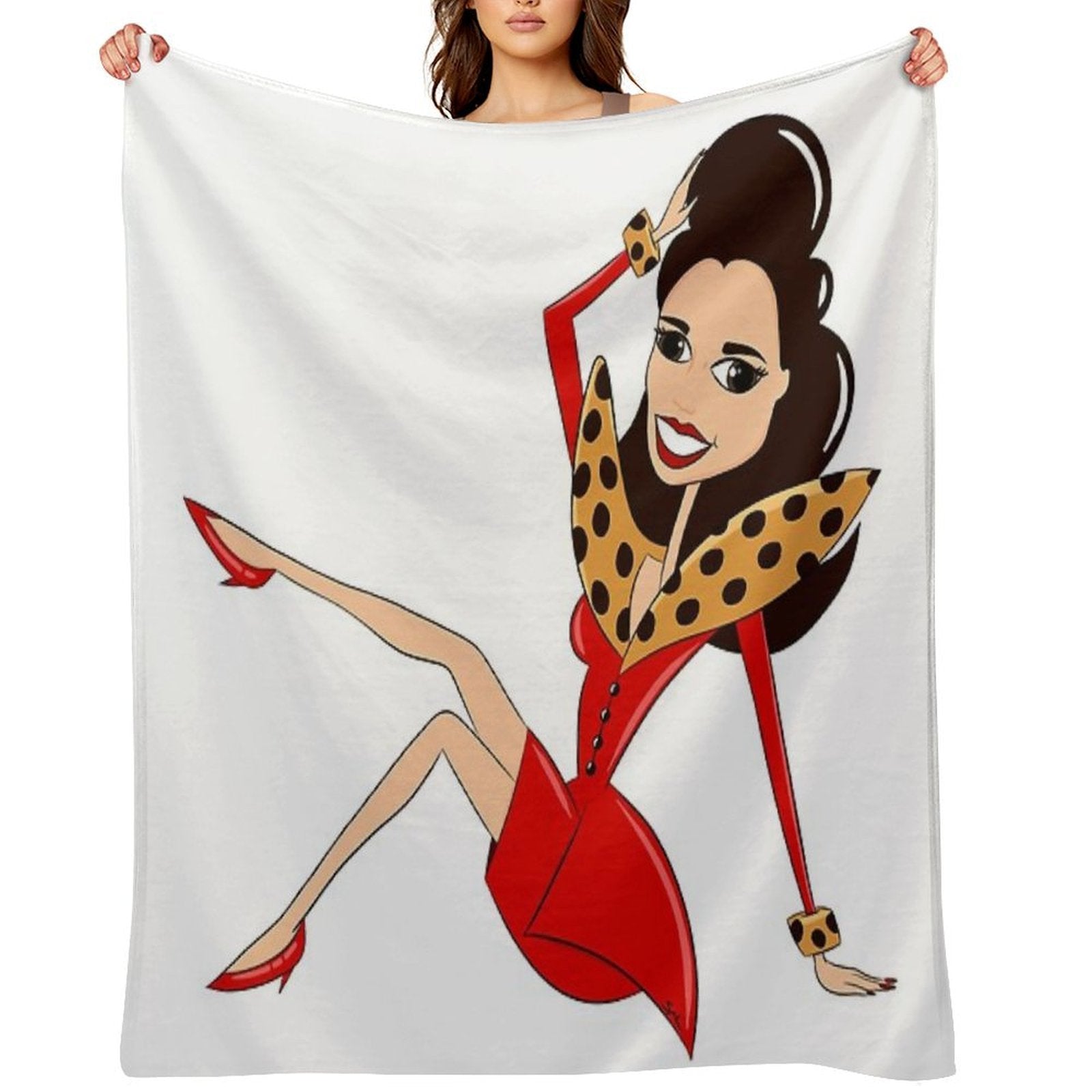 The Nanny Plush Throw Blanket