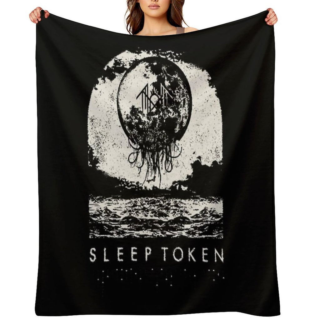 Beautiful Sunset from My Room Window Plush Throw Blanket