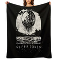 Beautiful Sunset from My Room Window Plush Throw Blanket