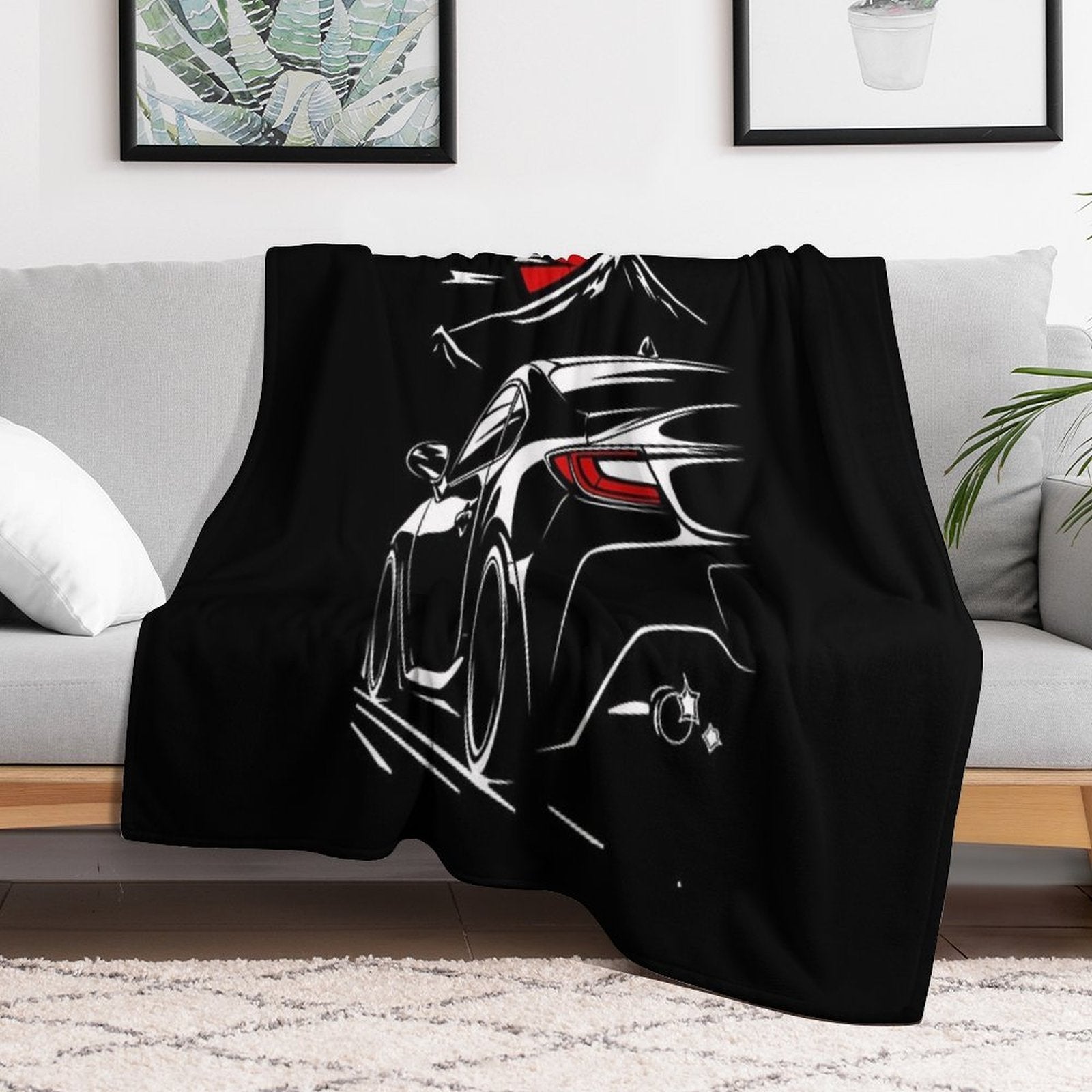 GR86 Comfort Throw Blanket