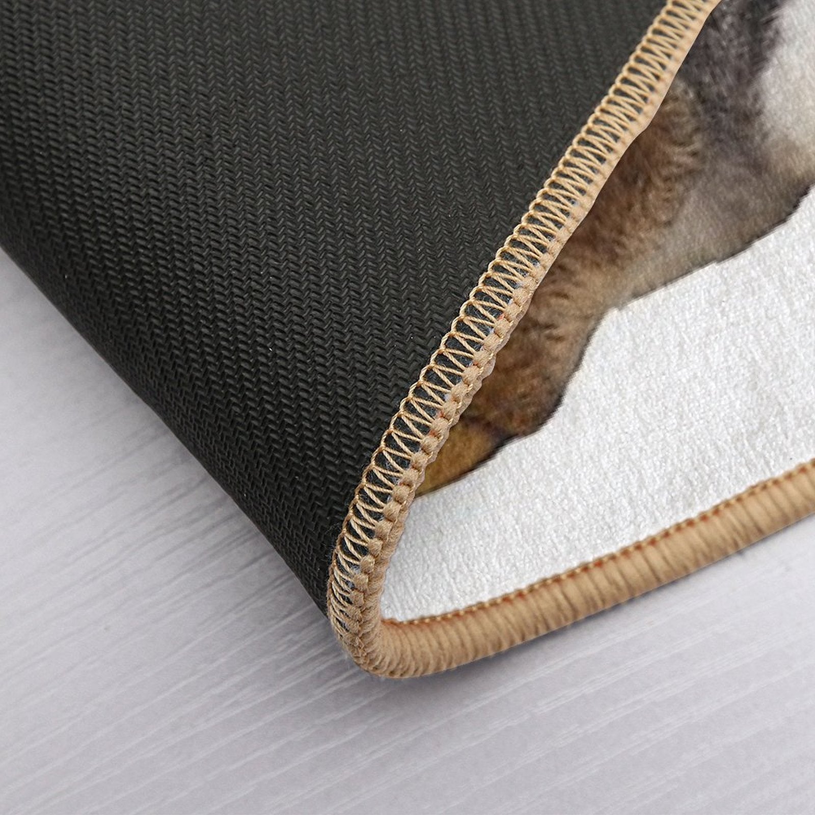Cute Bunny Rabbit Tail Butt Image Picture  Toxin-Free Bath Mat