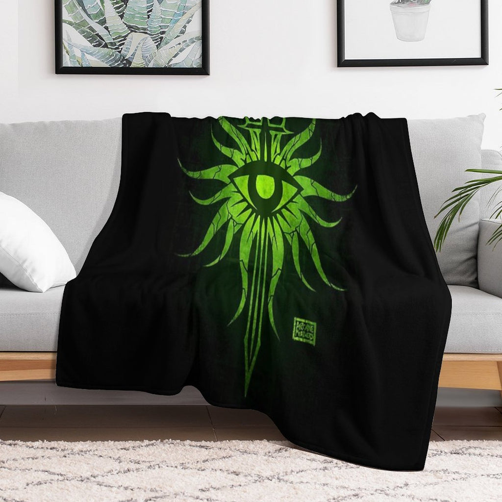 Dragon Age Inquisition Eco-conscious Throw Blanket