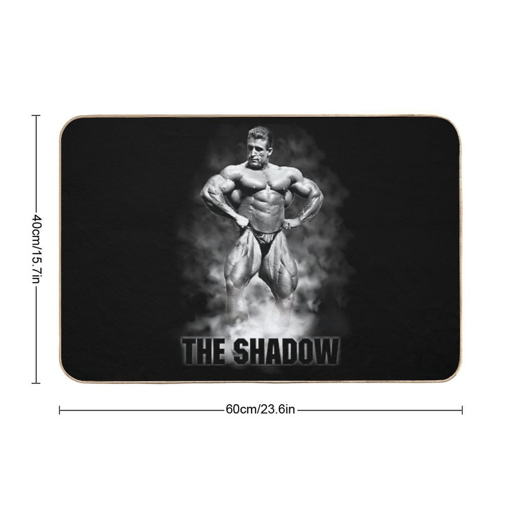 Dorian Yates The Shadow  Fade-Resistant Bath Mat