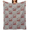 Engineers (Rose Hulman Fightin) Travel-friendly Throw Blanket