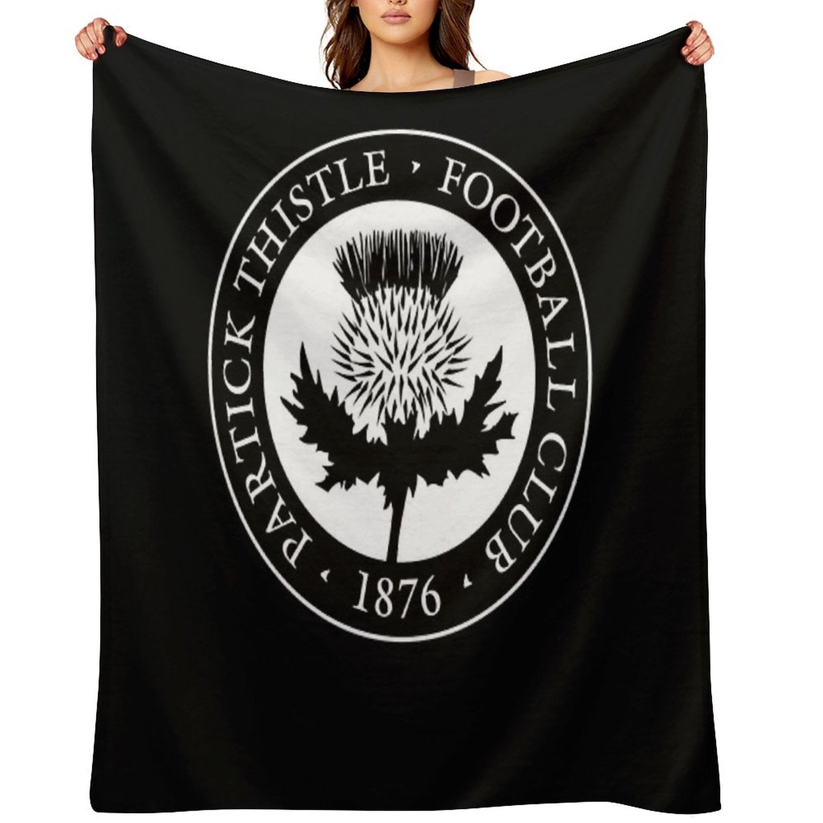 Partick Thistle Scottish Football Sports Fans Classic Shrink-resistant Throw Blanket