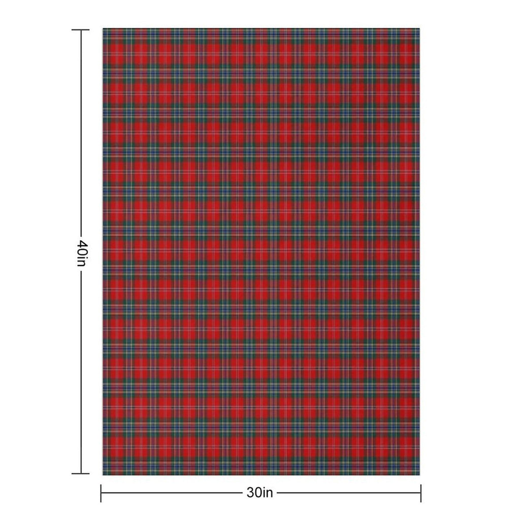 Clan MacLean Tartan Quick-dry Throw Blanket