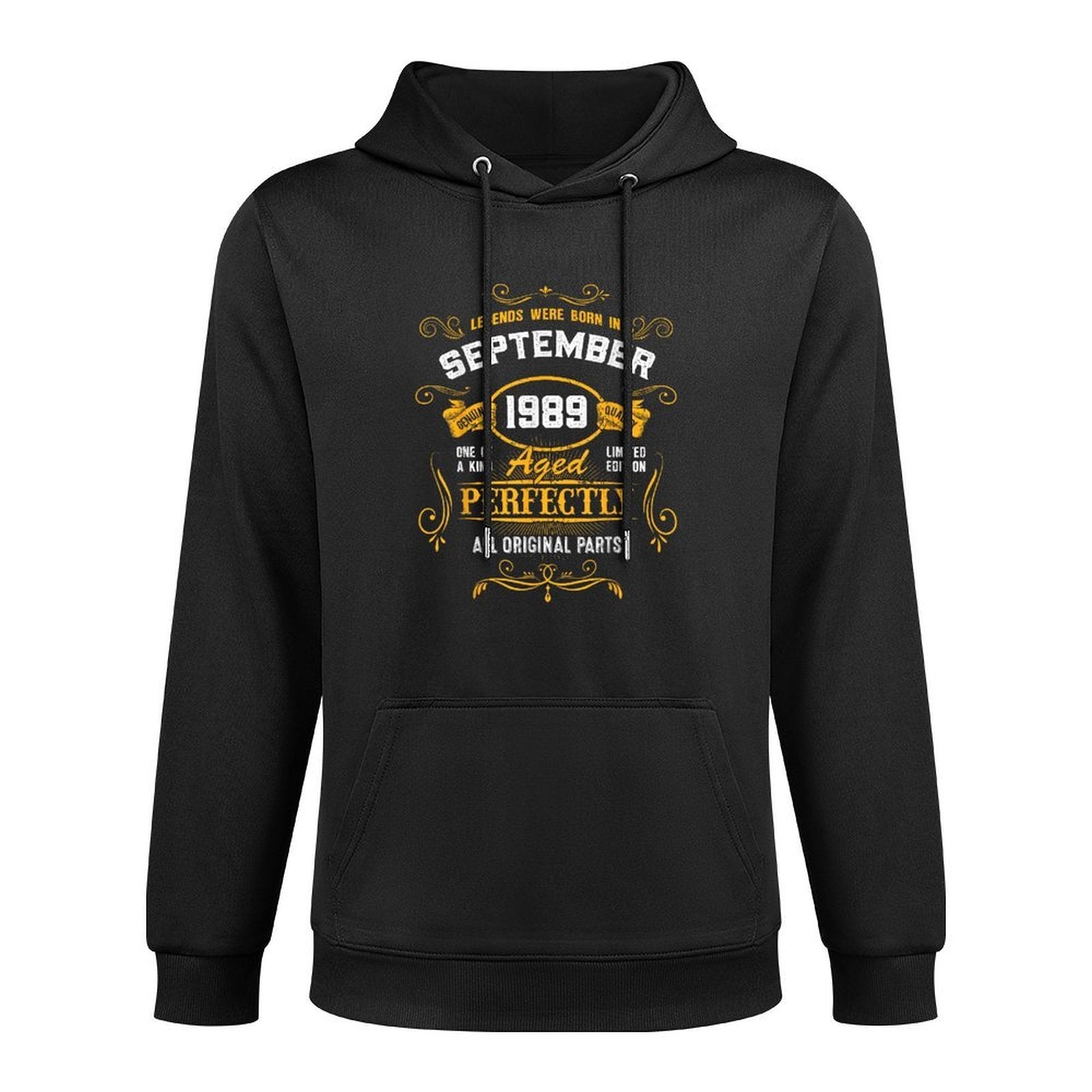 35 Years Old Awesome Since September 1989 35th Birthday Unisex Design Hoodie