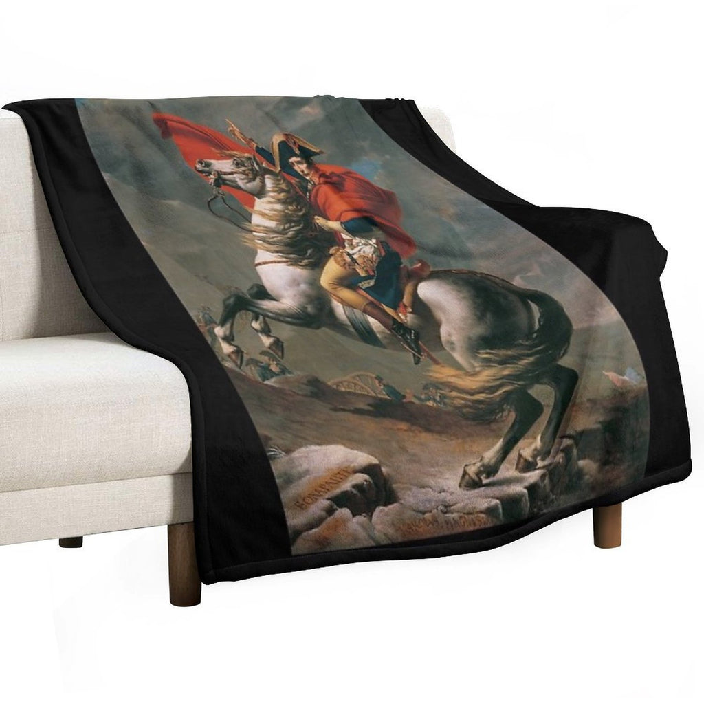 Napoleon Bonaparte Anti-pilling Throw Blanket