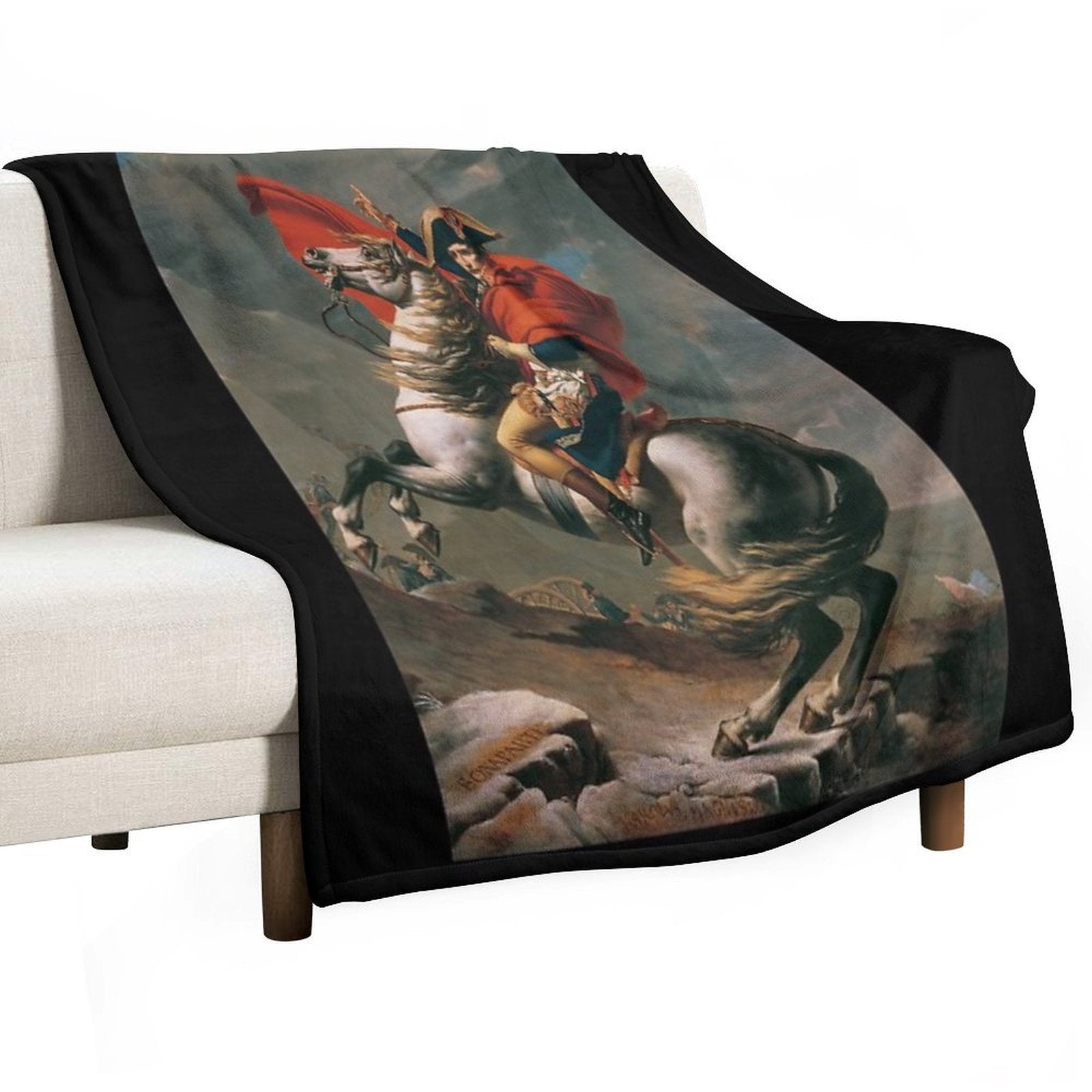 Napoleon Bonaparte Anti-pilling Throw Blanket