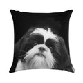 Shih Tzu Dog Soft Easy Maintenance Throw Pillow