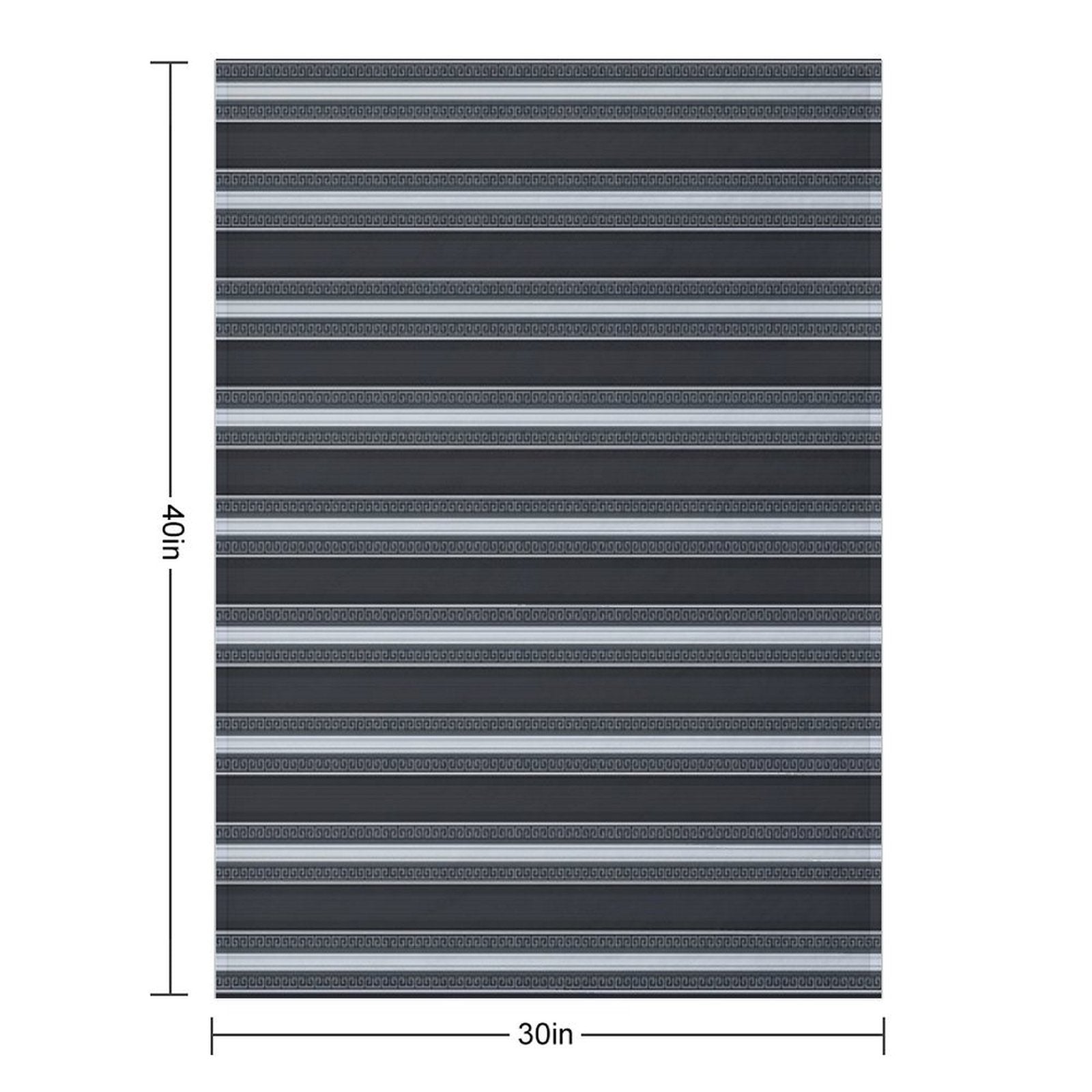 Patterned Stripe 015 Compact Throw Blanket