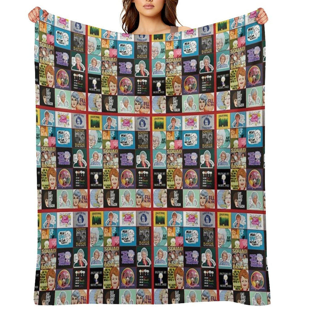 The Golden Girls, American TV Sitcom Velvety-soft Throw Blanket