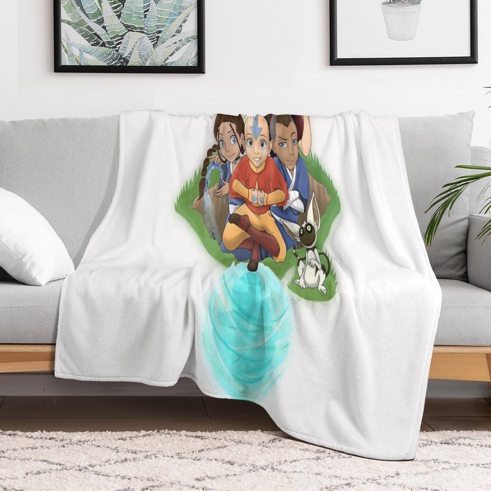 Avatar The Last AirBender Machine-washable Throw Blanket