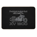 Midnight Star XV 1900 Bike  Dirt-Trapping Bath Mat