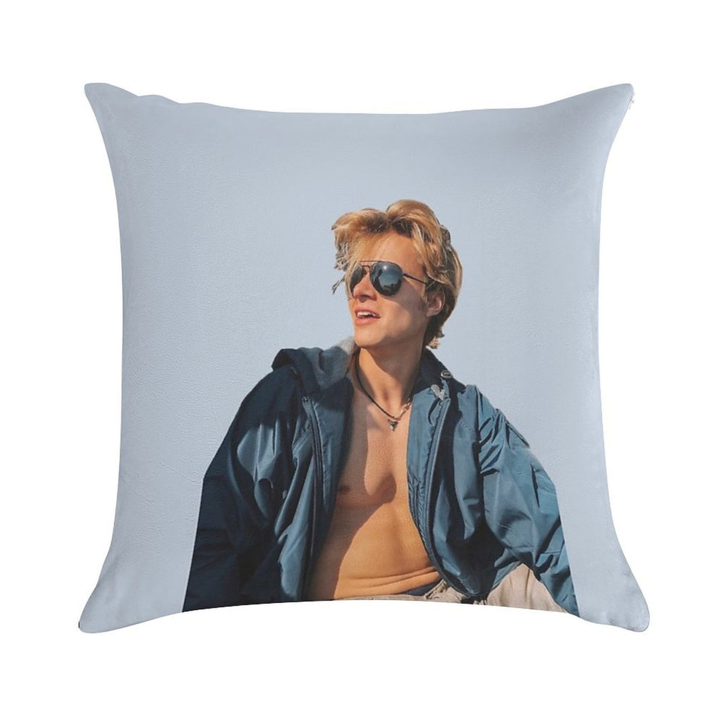 Rudy Pankow Soft Anti-Pilling Throw Pillow