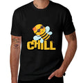 Funny Bee Chill Bee Lover Beekeeping Cute  Slim-fit Cut T-Shirt