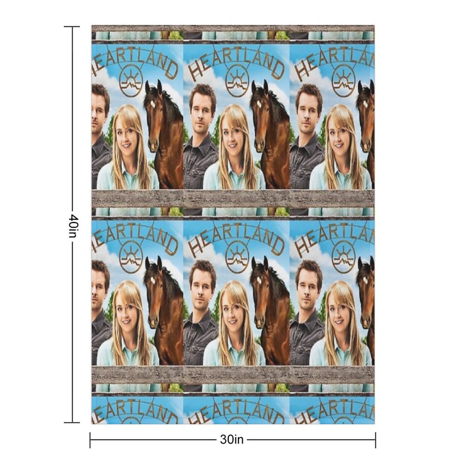 Heartland Machine-washable Throw Blanket