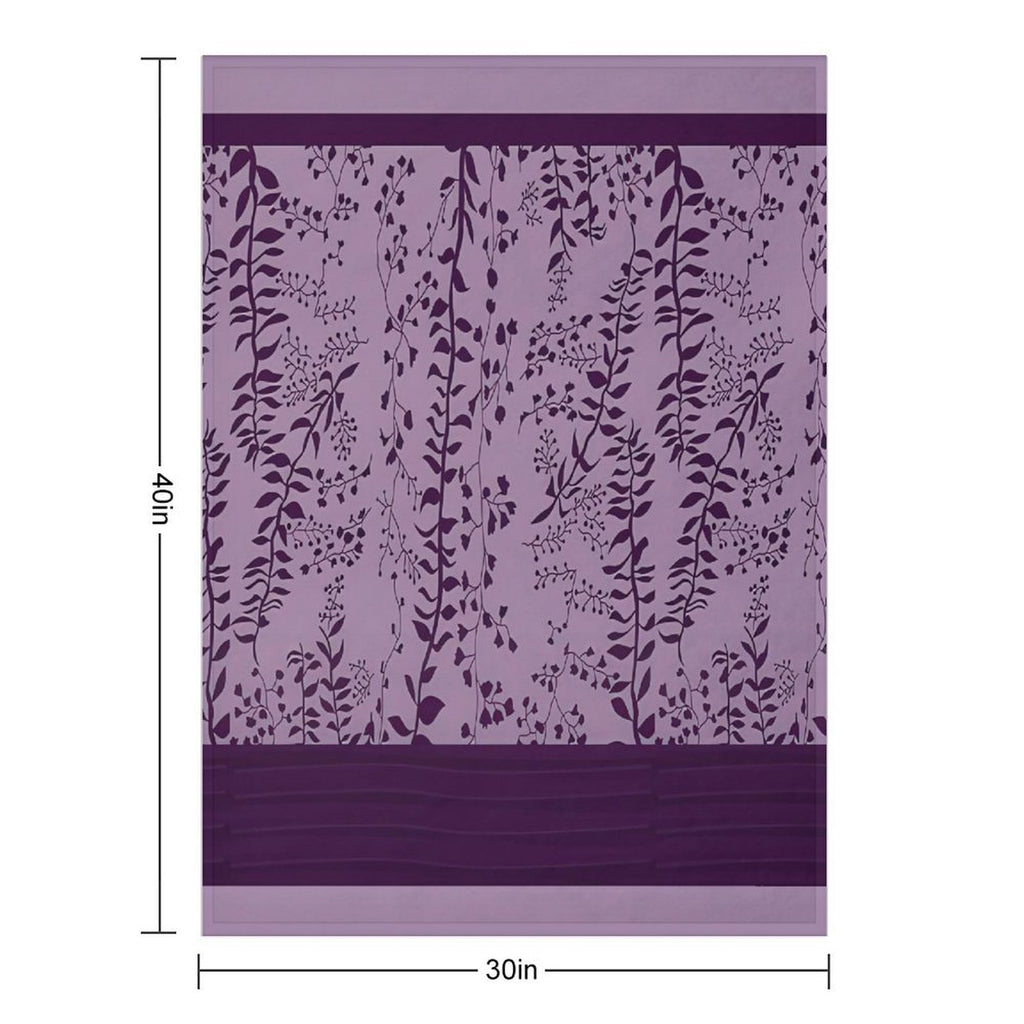 Bella Swan's Comforter Set Replica  Purples Cool - Version 2  Twilight Saga Fanart Sustainable Throw Blanket