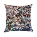 Stray Kids Soft Short Plush Fabric Throw Pillow