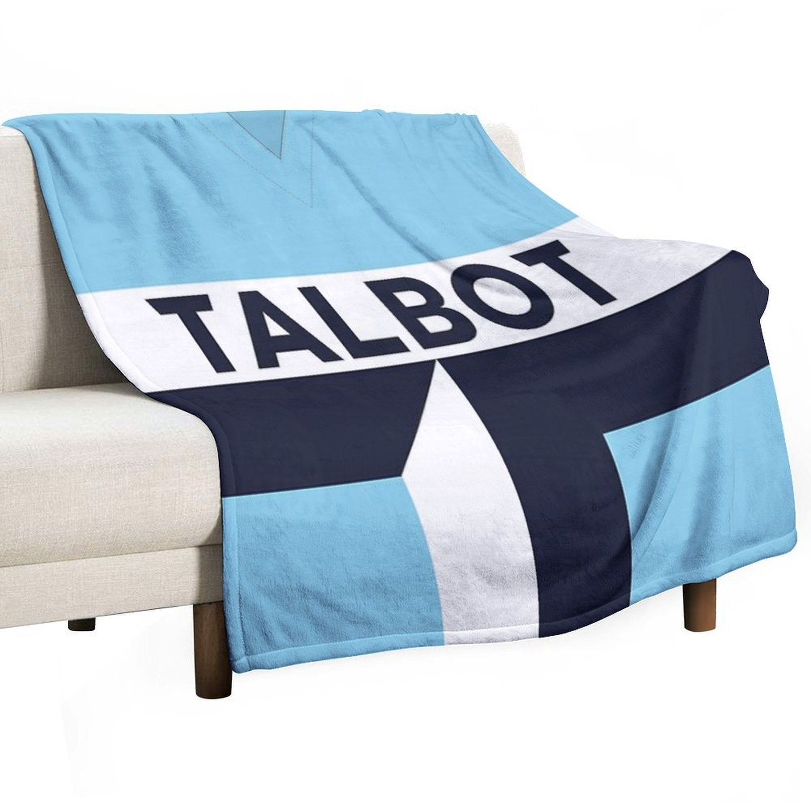 Coventry City Classic Kit 1981 - 1983 Machine-washable Throw Blanket