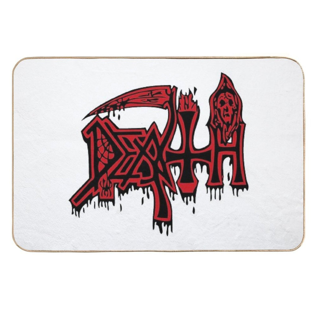 Death - Logo  Long-Lasting Bath Mat