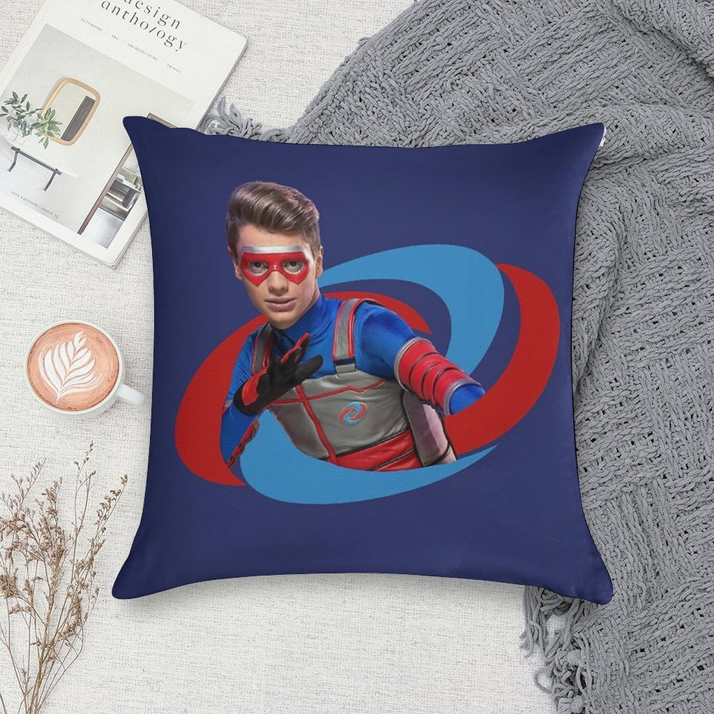 Kid Danger Logo 2.0 Soft High-Density Material Throw Pillow
