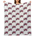 LMU Logo Transition Multi-functional Throw Blanket