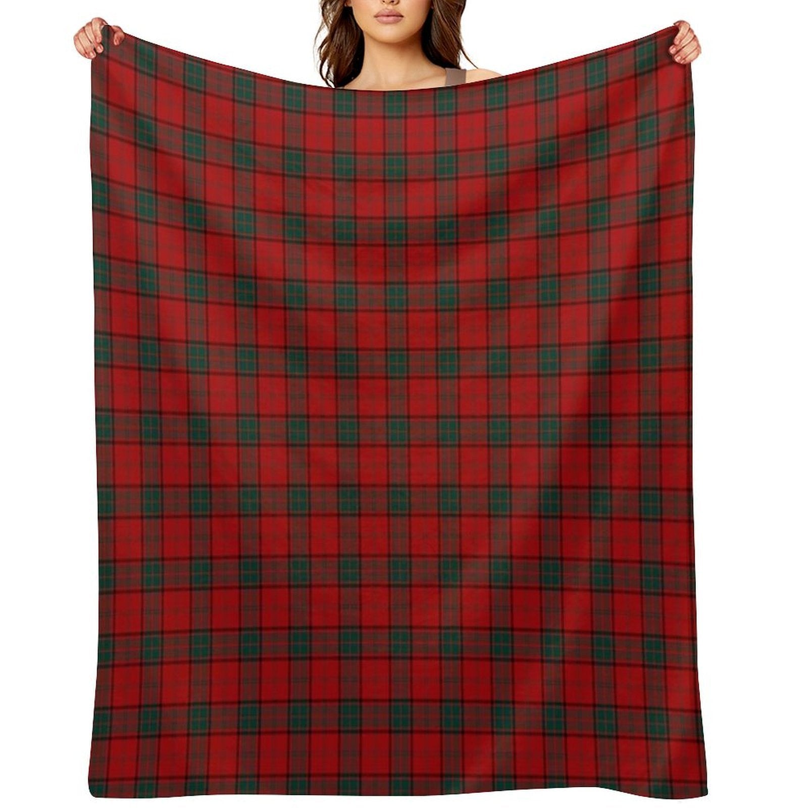 Clan Maxwell Tartan Lightweight Throw Blanket